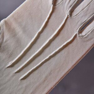 Vintage 1940s White Long Gloves